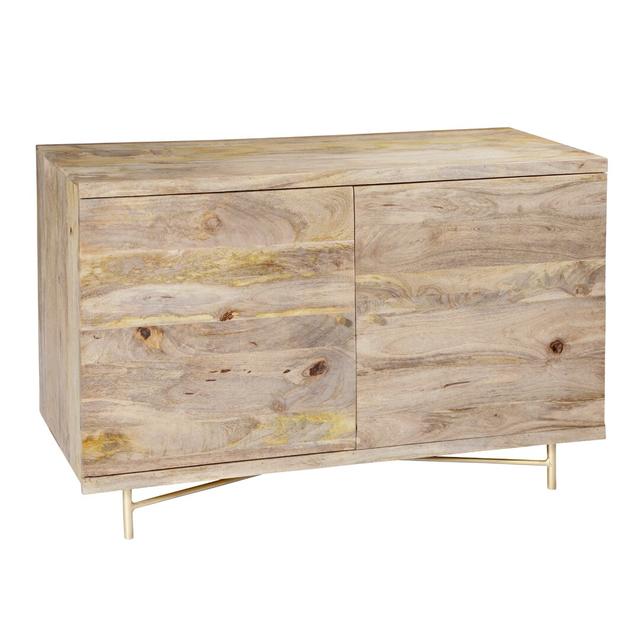 Sideboard Emma 85 cm World Menagerie Farbe: Naturbelassen on Productcaster.