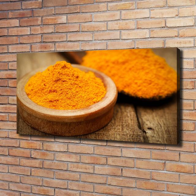 Turmeric Spice - Wrapped Canvas Art Prints Brayden Studio on Productcaster.