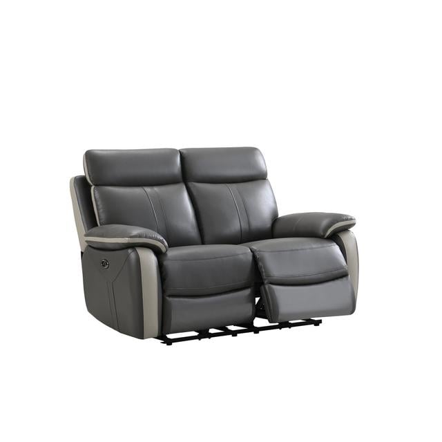 Samwell 152Cm Pillow Top Arm Reclining Loveseat Latitude Run Upholstery Colour: Dark Grey on Productcaster.