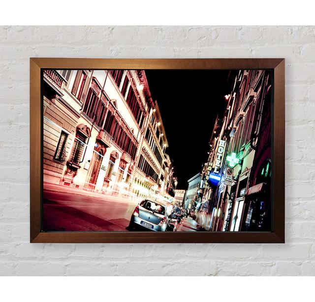 Florence Italy - Single Picture Frame Art Prints Ebern Designs Size: 100cm H x 141.4cm W x 3.4cm D on Productcaster.