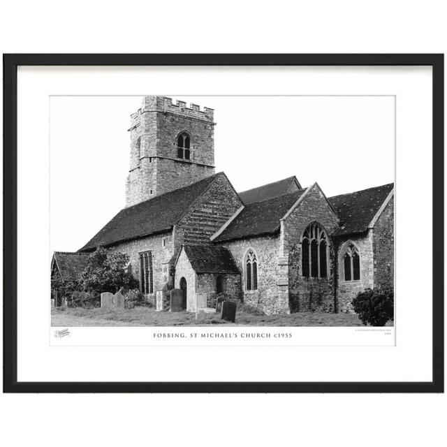 'Fobbing, St Michaels Church C1955' by Francis Frith - Picture Frame Photograph Print on Paper The Francis Frith Collection Size: 40cm H x 50cm W x 2. on Productcaster.