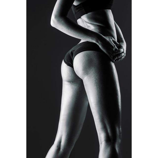 Female Athlete Rear View by Yurok - Wrapped Canvas Photograph 17 Stories Size: 30cm H x 20cm W on Productcaster.