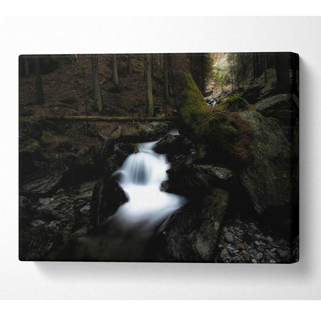 Druck auf Leinwand ohne Rahmen Alpen Home Größe: 35,6 cm H x 50,8 cm B on Productcaster.