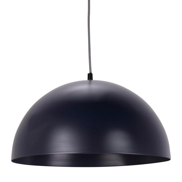 Roho 1 - Light Matte Pendant 17 Stories Bulb Included: No, Shade Colour: Dark Navy on Productcaster.