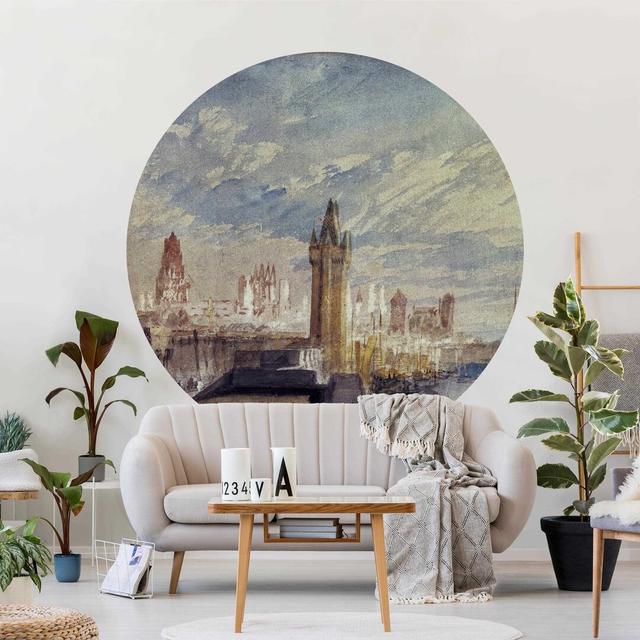 Lunado Matte Peel & Stick Mural Rosalind Wheeler Size: 225cm L x 225cm W on Productcaster.