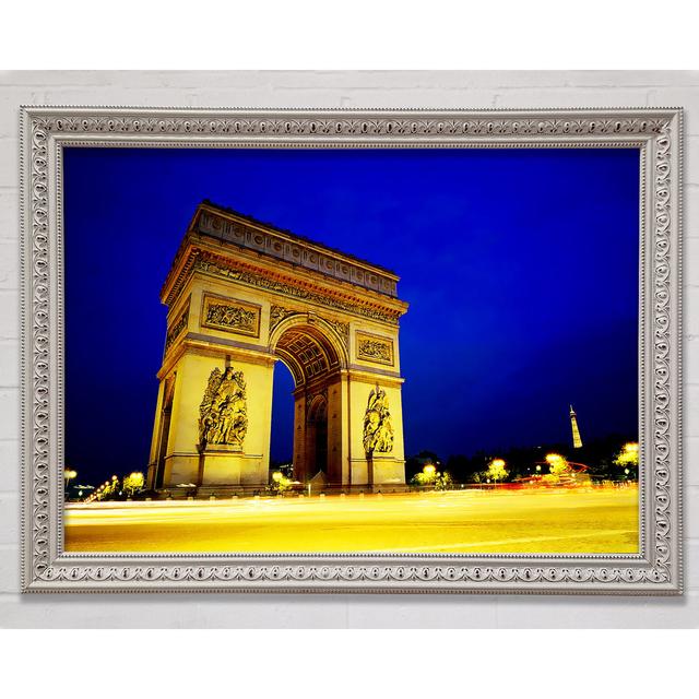 Arc De Triomphe - Single Picture Frame Art Prints Bright Star Size: 59.7cm H x 84.1cm W x 3cm D on Productcaster.