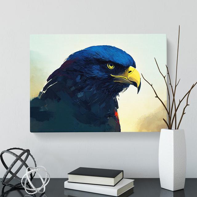 Eagle - Wrapped Canvas Print Alpen Home Size: 40cm H x 60cm W x 3cm D on Productcaster.