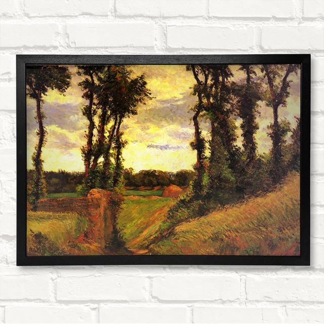 Pamplin by Paul Gauguin - Closed Corner Frame Art Prints on Wood ClassicLiving Size: 29.7cm H x 42cm W on Productcaster.