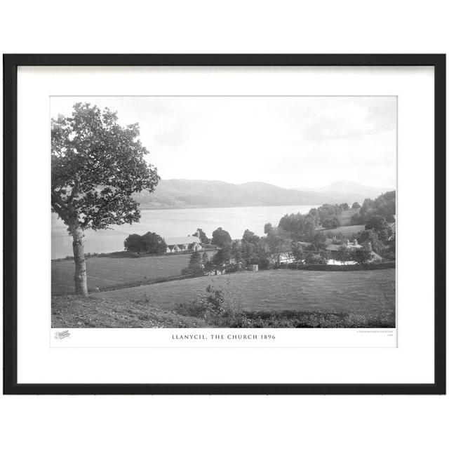 Llanycil, The Church 1896 - Single Picture Frame Print The Francis Frith Collection Size: 60cm H x 80cm W x 2.3cm D on Productcaster.