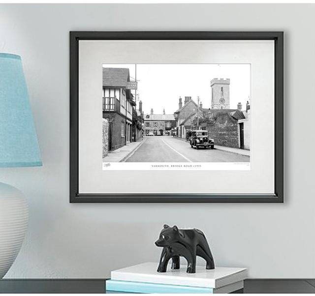 'Yarmouth, Bridge Road C1955' - Picture Frame Photograph Print on Paper The Francis Frith Collection Size: 60cm H x 80cm W x 2.3cm D on Productcaster.