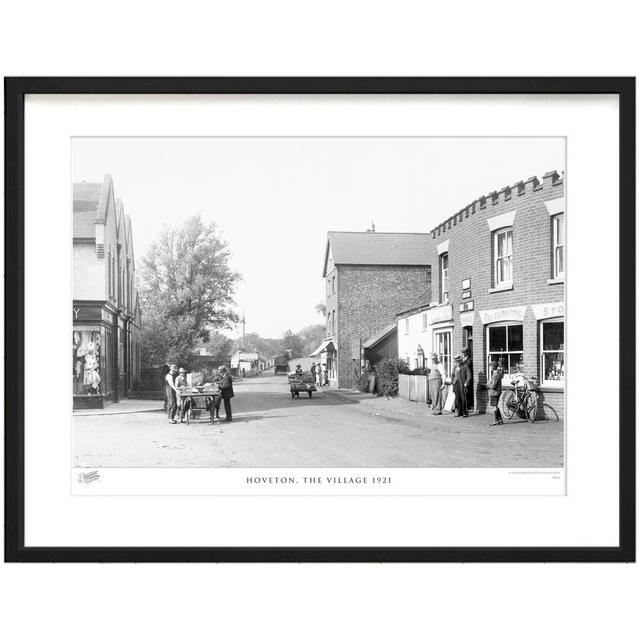 'Hoveton, the Village 1921' by Francis Frith - Picture Frame Photograph Print on Paper The Francis Frith Collection Size: 28cm H x 36cm W x 2.3cm D on Productcaster.