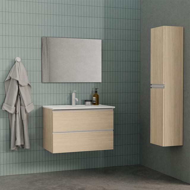 Javary 800mm Wall Hung Single Vanity Unit Ebern Designs on Productcaster.