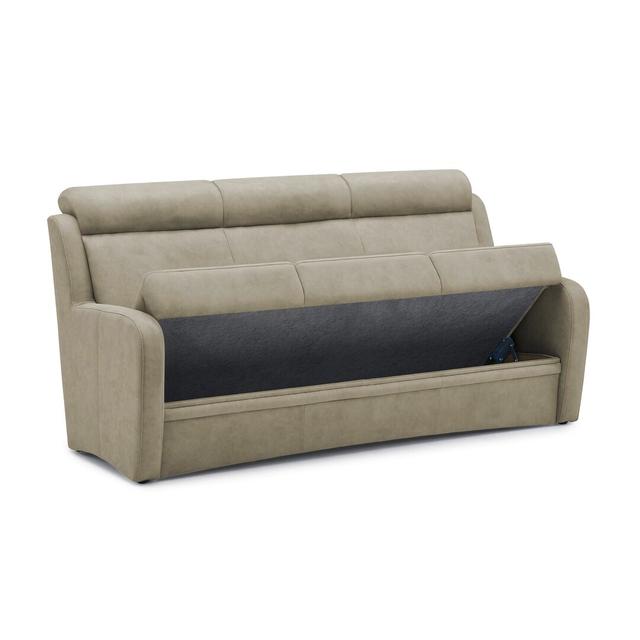 Sofa Varese Villa Beck Farbe der Polsterung: Steingrau, Sitzplatzkapazität: 2, Größe: 99 cm H x 195 cm B x 84 cm T on Productcaster.