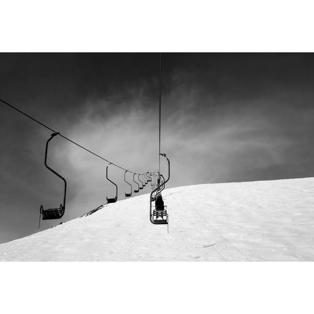 Ski Resort by Bsani - Wrapped Canvas Photograph 17 Stories Size: 61cm H x 91cm W x 3.8cm D on Productcaster.