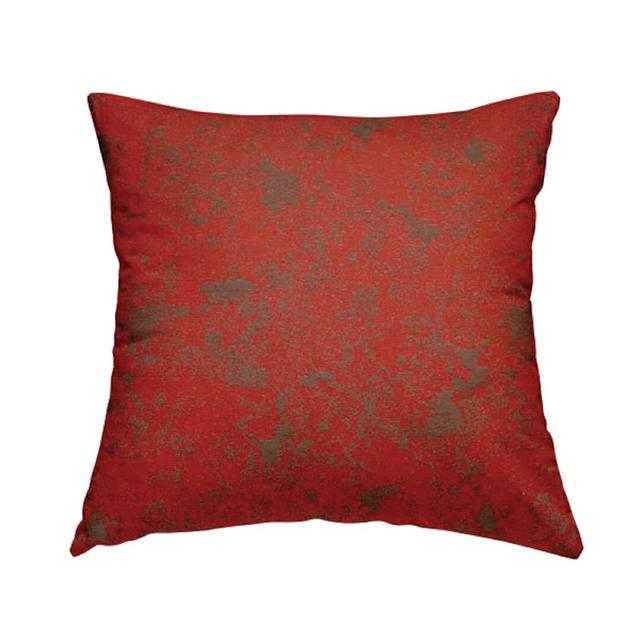 Kirree Cushion with Filling Williston Forge Size: 28cm H x 28cm W x 5cm D, Colour: Red on Productcaster.