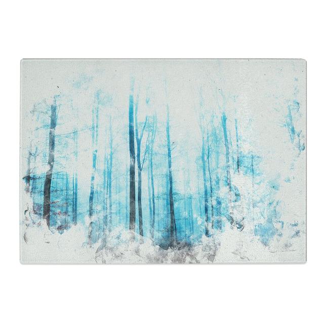 Tempered Glass Forest in Frankfurt Germany Chopping Board East Urban Home Size: 28.5 cm x 39 cm on Productcaster.