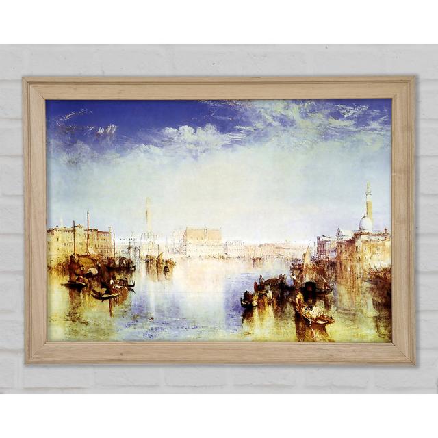 Joseph Mallord Turner San Giorgio Venice - Single Picture Frame Art Prints Bright Star Size: 84.1cm H x 118.9cm W x 1.5cm D on Productcaster.