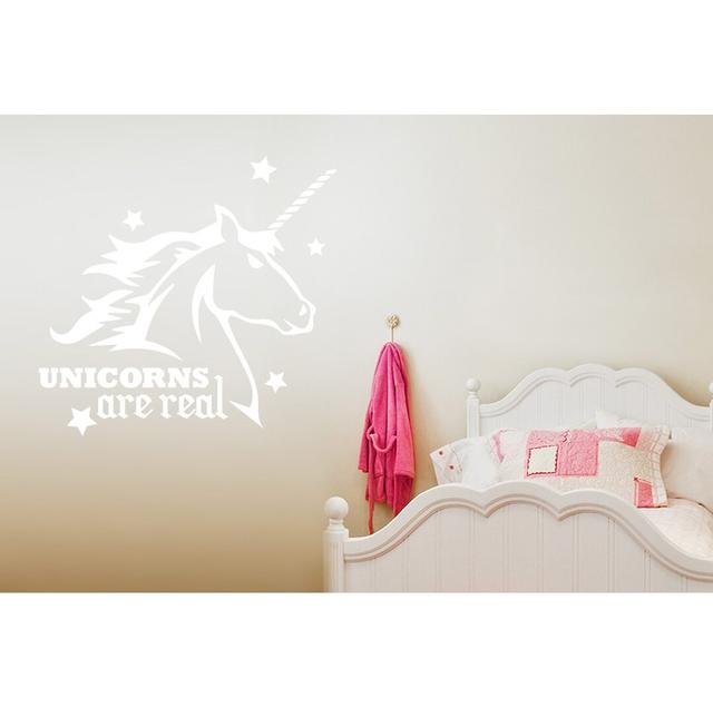 Animals Wall Decal East Urban Home Colour: White on Productcaster.