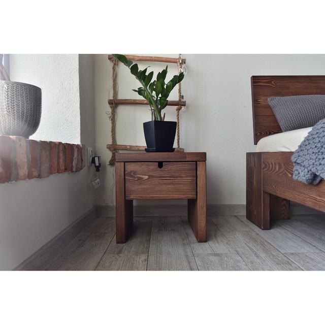 Derrek Bedside Table Mercury Row on Productcaster.