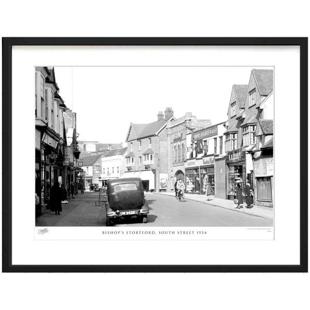 Bishop's Stortford, South Street 1934 by Francis Frith - Single Picture Frame Print The Francis Frith Collection Size: 40cm H x 50cm W x 2.3cm D on Productcaster.