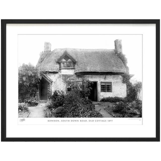 Bowdon, South Down Road, Old Cottage 1897 by Francis Frith - Single Picture Frame Print The Francis Frith Collection Size: 45cm H x 60cm W x 2.3cm D on Productcaster.