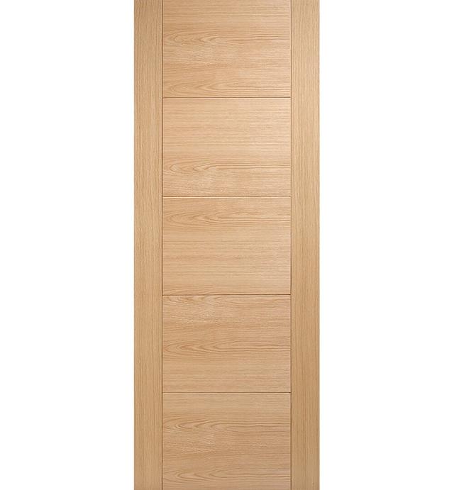 Vancouver Prefinished Oak Internal Door LPD Doors Door Size: 204cm H x 82.6cm W x 4cm D on Productcaster.