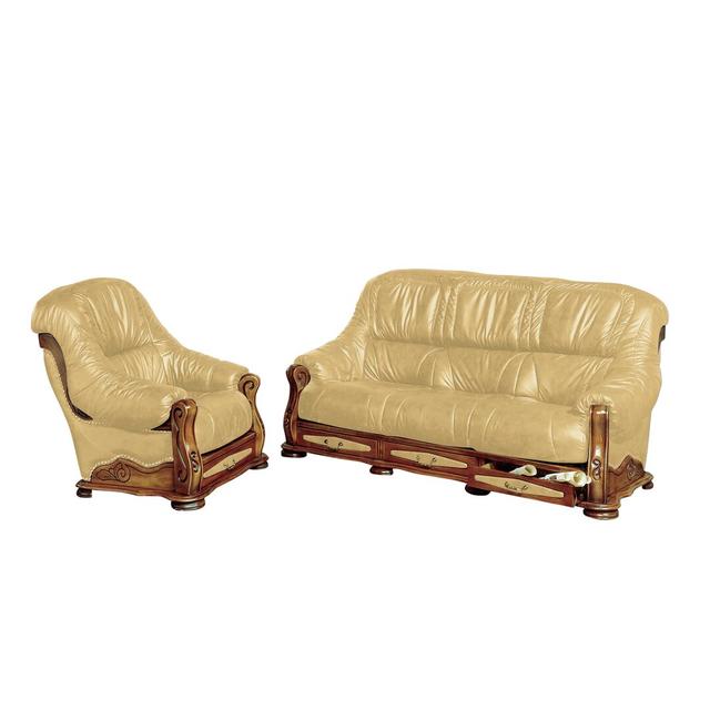 Dodsworth 2 Piece Standard Sofa Set Astoria Grand Colour: Nut on Productcaster.