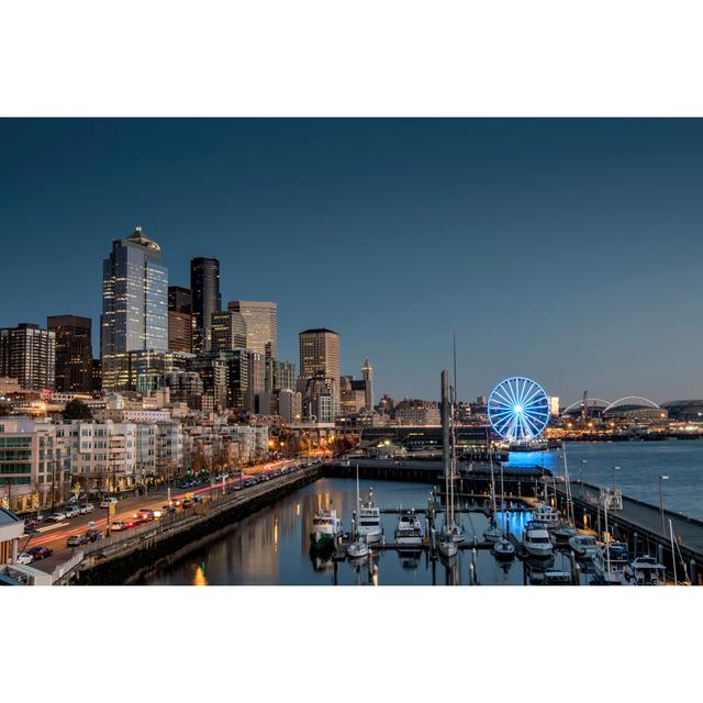 Cylburn Seattle Waterfront by Klikk - Print Breakwater Bay Size: 30cm H x 46cm W x 3.8cm D on Productcaster.