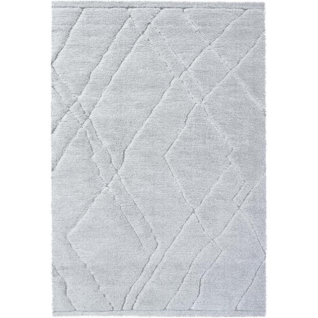 Anushka Abstract Grey Area Rug Gracie Oaks Rug Size: Rectangle 133 x 195cm on Productcaster.