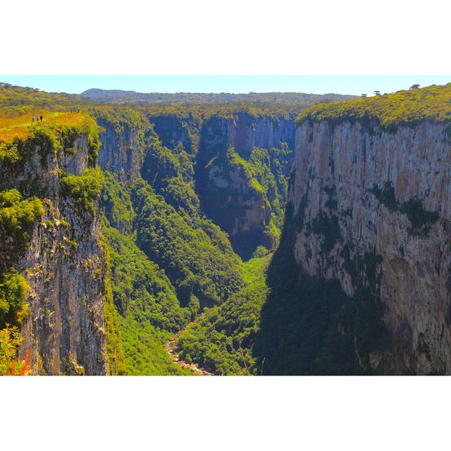 Canyon Itaimbezinho In Rio Grande Do Sul von Agustavop - Kunstdrucke auf Leinwand Alpen Home Größe: 30 cm H x 20 cm B on Productcaster.