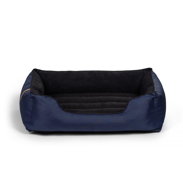 Bolster Cushion in Black/Blue Rexproduct Size: 23cm H x 84cm W x 65cm D on Productcaster.