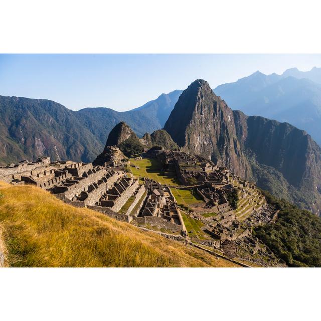 Machu Picchu by Patriciohidalgop - Wrapped Canvas Photograph Alpen Home Size: 51cm H x 76cm W on Productcaster.