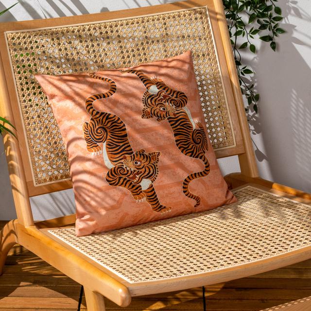 Tibetan Tiger Outdoor Cushion Cover 0 furn. on Productcaster.