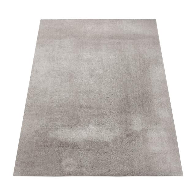 Anamta Solid Colour Machine Woven Grey Area Rug 17 Stories Rug Size: Rectangle 60 x 100cm on Productcaster.