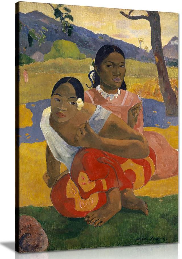 When Will You Marry Paul Gauguin Canvas Wall Art Picture Print Panther Print Size: 31cm H x 20cm W on Productcaster.