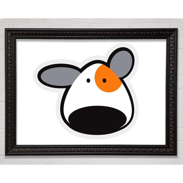 Spot The Dog Silver Framed Print Bright Star Size: 42cm H x 59.7cm W, Colour: Silver on Productcaster.