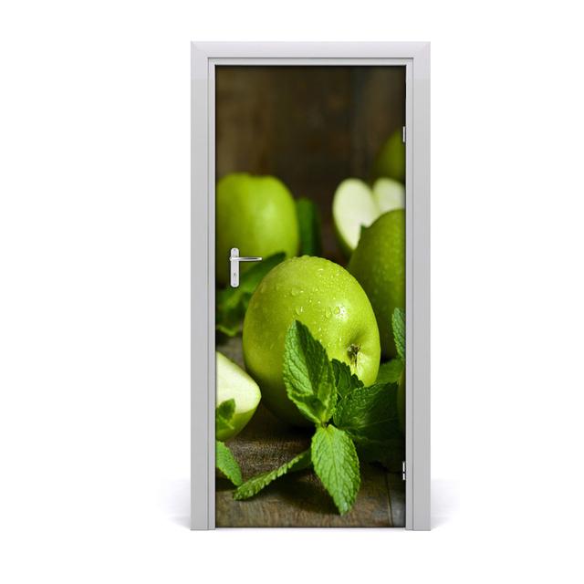 Selfadhesive Apples Door Sticker East Urban Home on Productcaster.