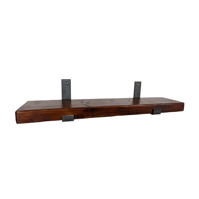 Hibbs Bracket Shelf with Hooks Alpen Home Size: 4.5cm H x 190cm W x 22cm D on Productcaster.