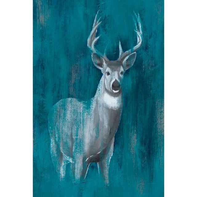 Contemporary White-Tail II by Grace Popp - Wrapped Canvas Painting Union Rustic Size: 76cm H x 51cm W x 3.8cm D on Productcaster.