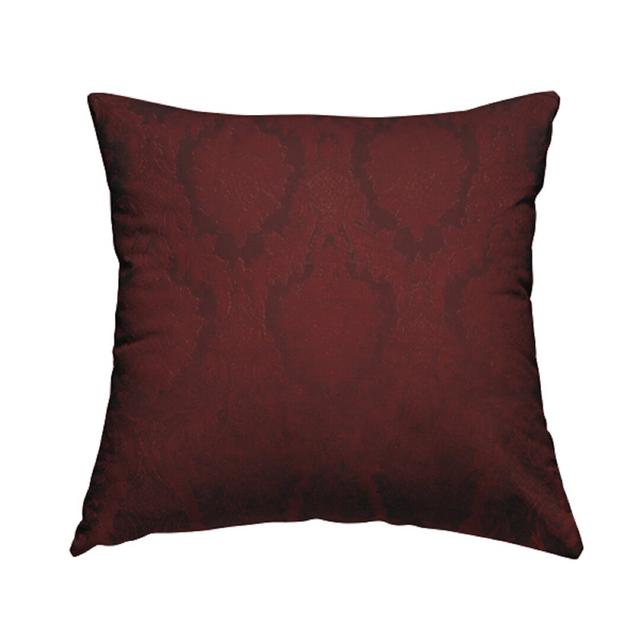 Diemer Cushion with Filling Rosdorf Park Size: 55cm H x 55cm W x 5cm D, Colour: Red on Productcaster.