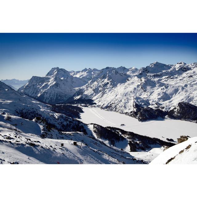 Alpenpanorama von Zbindere - Kunstdrucke auf Leinwand ohne Rahmen Alpen Home Größe: 60 cm H x 90 cm B on Productcaster.