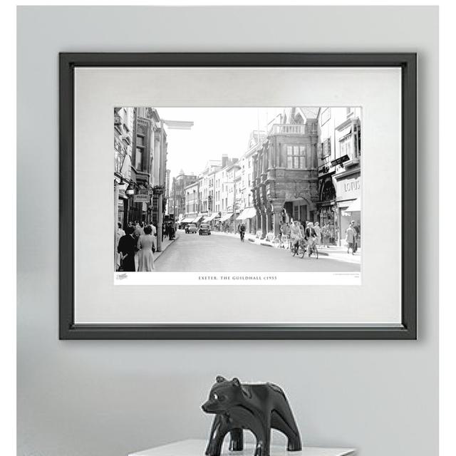 'Exeter, the Guildhall C1955' - Picture Frame Photograph Print on Paper The Francis Frith Collection Size: 40cm H x 50cm W x 2.3cm D on Productcaster.