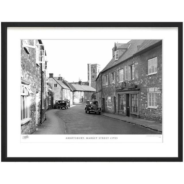 'Abbotsbury, Market Street C1955' by Francis Frith - Picture Frame Photograph Print on Paper The Francis Frith Collection Size: 60cm H x 80cm W x 2.3c on Productcaster.