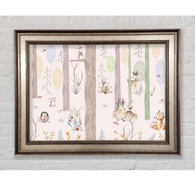 The Little Woodland Scene - Single Picture Frame Art Prints Bright Star Size: 84.1cm H x 142.2cm W x 8cm D on Productcaster.