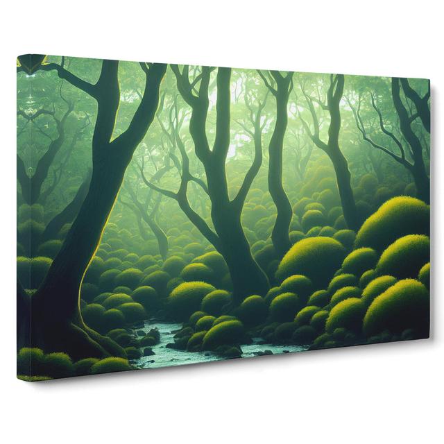 Forest Dreams - Wrapped Canvas Print Alpen Home Size: 40cm H x 60cm W x 3cm D on Productcaster.