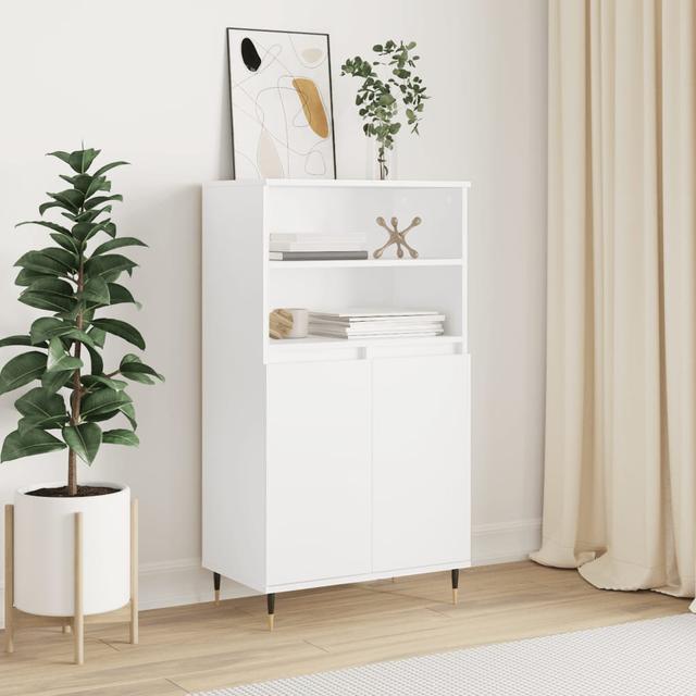 Asaro 60cm Sideboard Fairmont Park Colour: White on Productcaster.