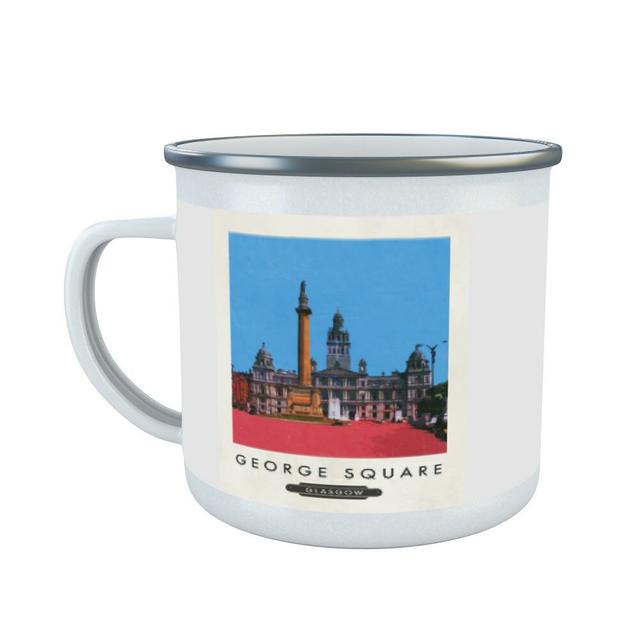 Morrigan George Square, Glasgow Enamel Mug Maturi on Productcaster.