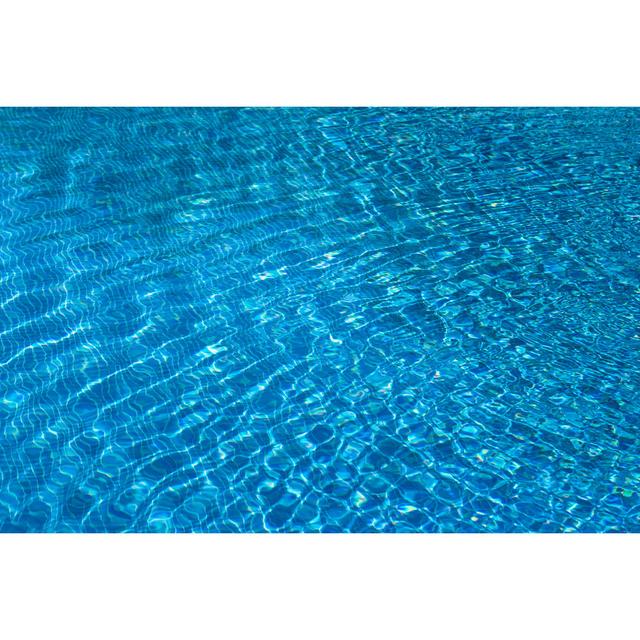 Swimming pool surface background House of Hampton Size: 51cm H x 76cm W x 3.8cm D on Productcaster.