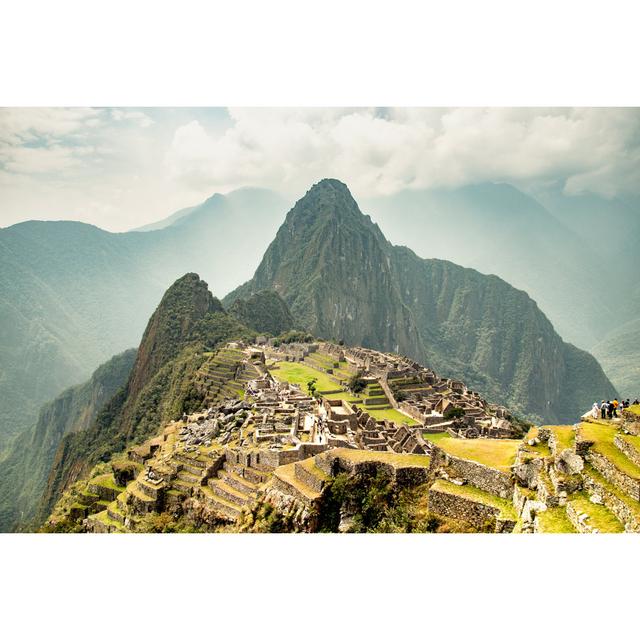 Hadfield Machu Picchu Against Sky by Pvcrossi - Wrapped Canvas Art Prints Alpen Home Size: 61cm H x 91cm W x 3.8cm D on Productcaster.