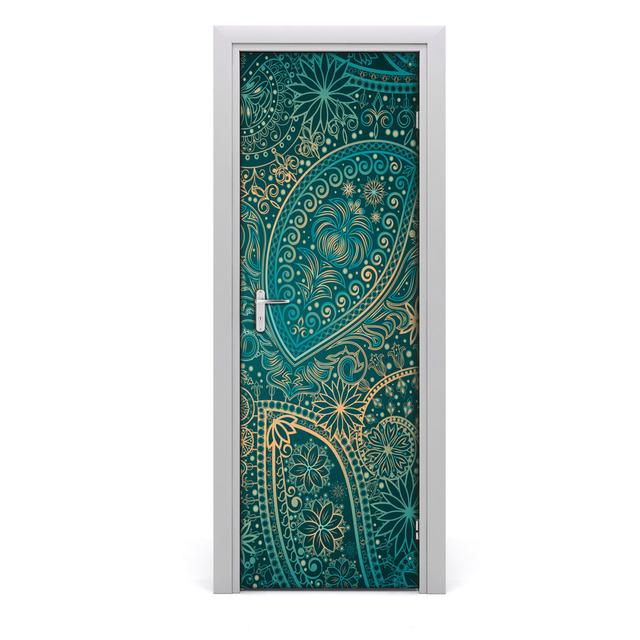 Ornaments Home Door Sticker East Urban Home Size: 205cm H x 95cm W on Productcaster.